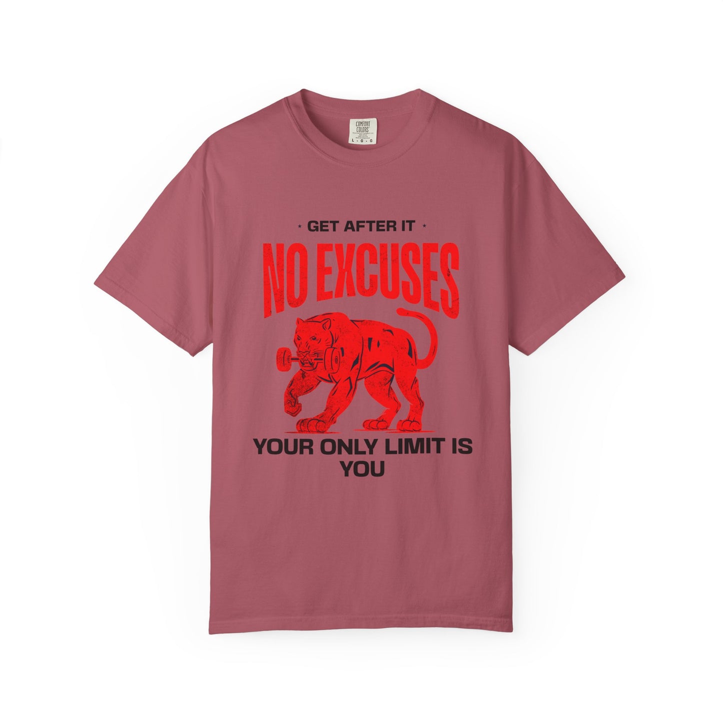 "No Excuses. Your Only Limit is You" Graphic T-Shirt