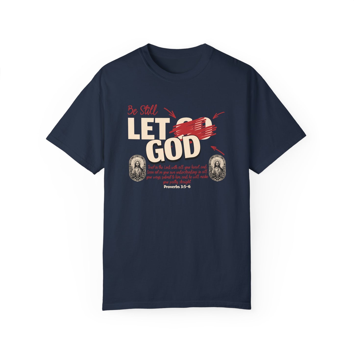 Bella Canvas 3001 "Proverbs 3:5-6" T-Shirt – Trust in the Lord