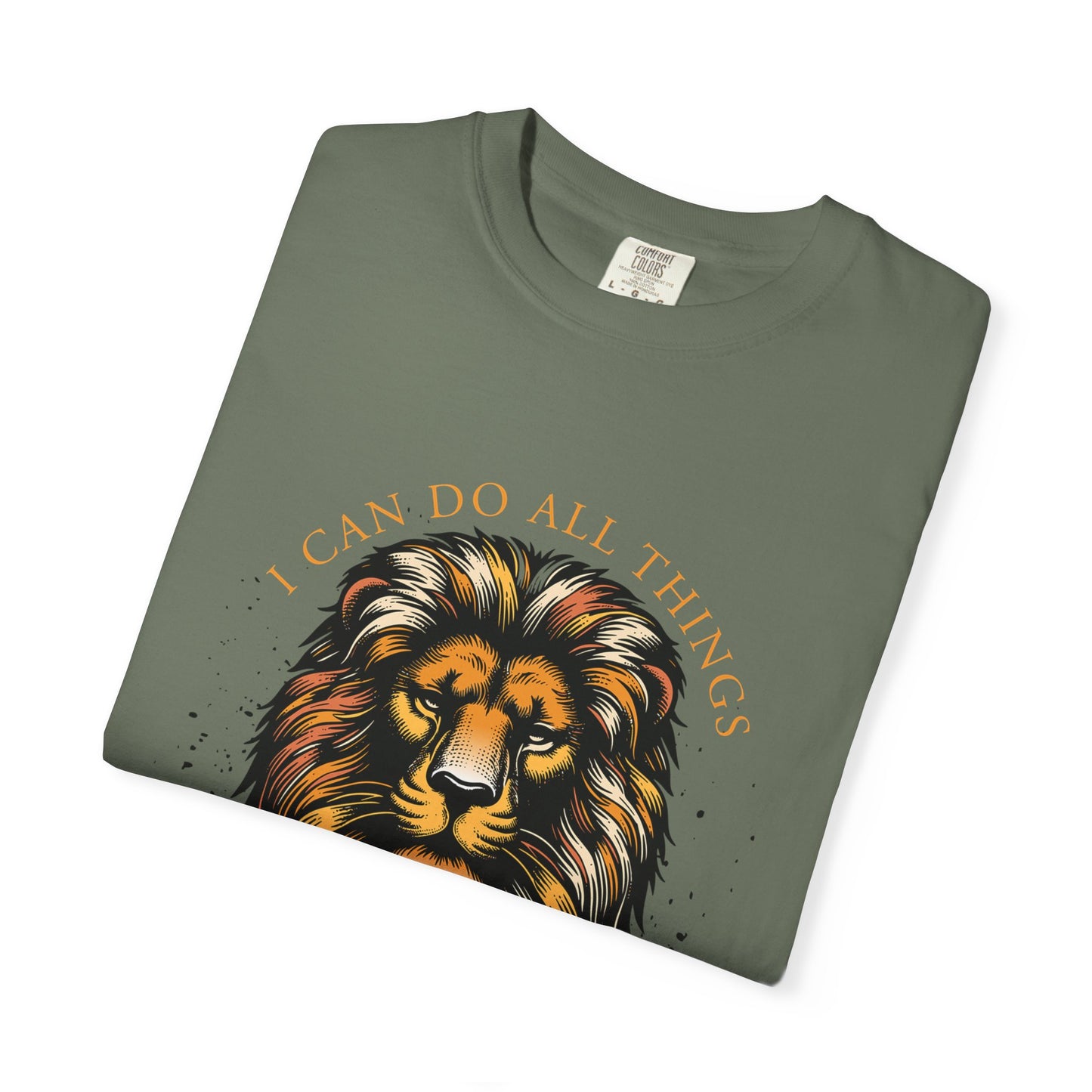 "I Can Do All Things" – Comfort Colors Philippians 4:13 Tee