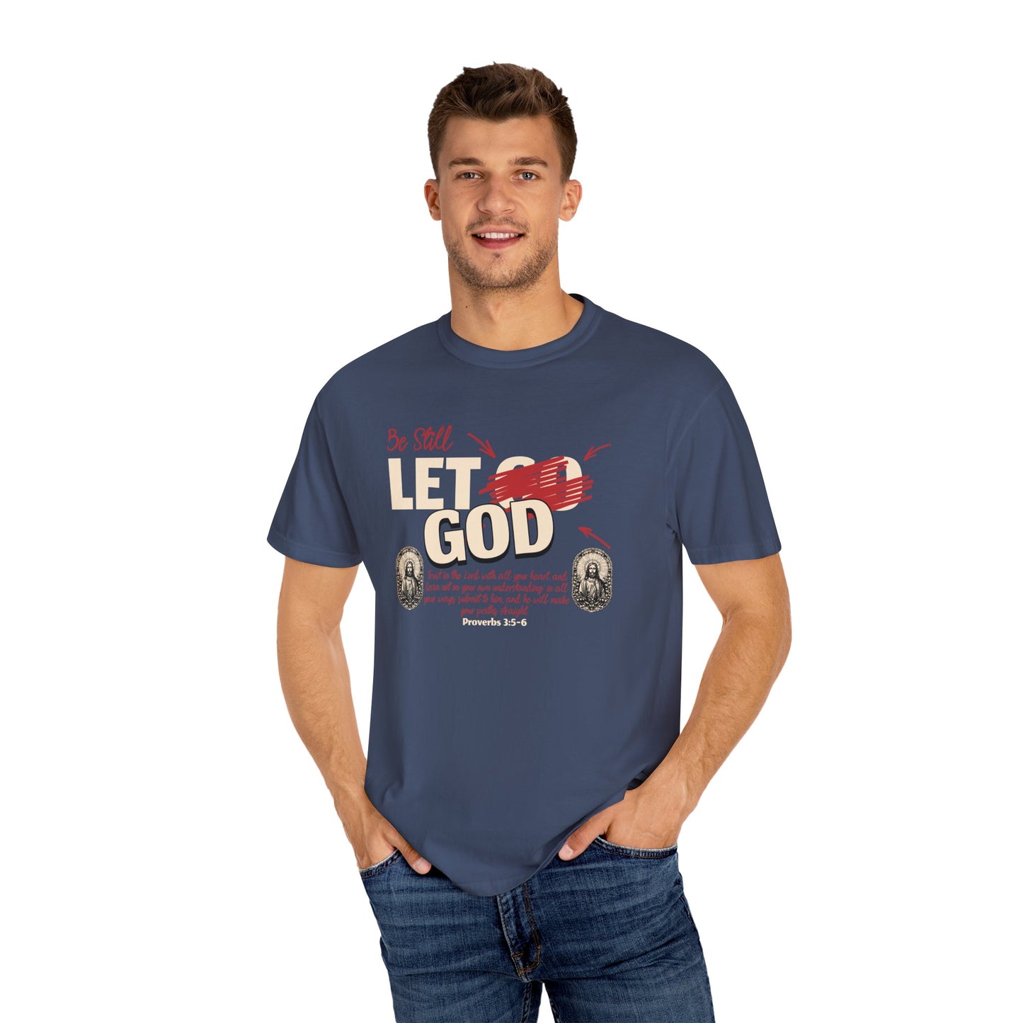 Bella Canvas 3001 "Proverbs 3:5-6" T-Shirt – Trust in the Lord