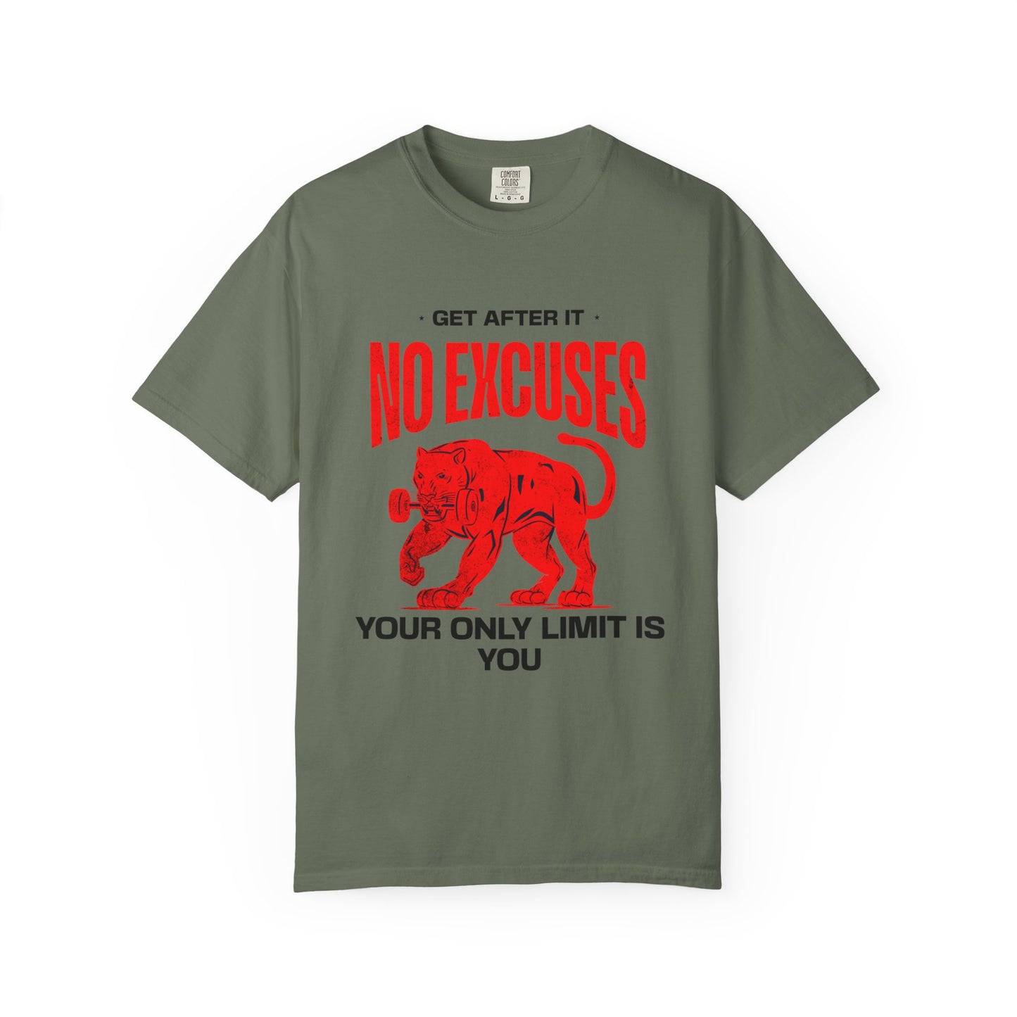 "No Excuses. Your Only Limit is You" Graphic T-Shirt