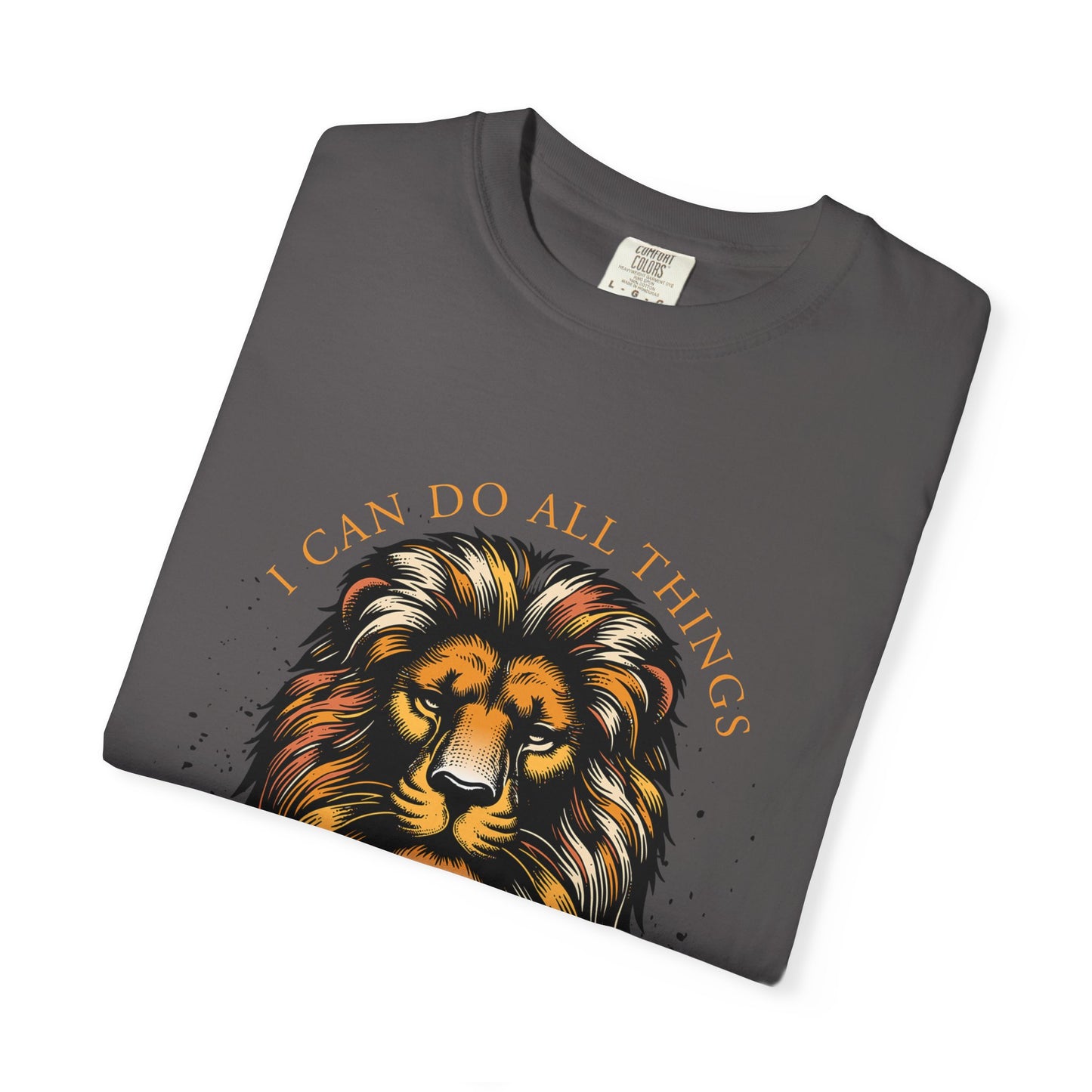"I Can Do All Things" – Comfort Colors Philippians 4:13 Tee
