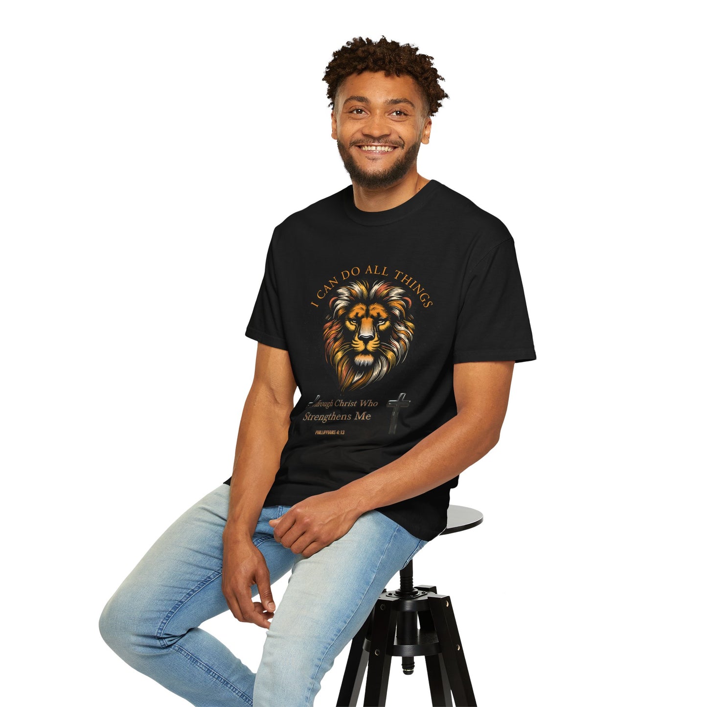 "I Can Do All Things" – Comfort Colors Philippians 4:13 Tee