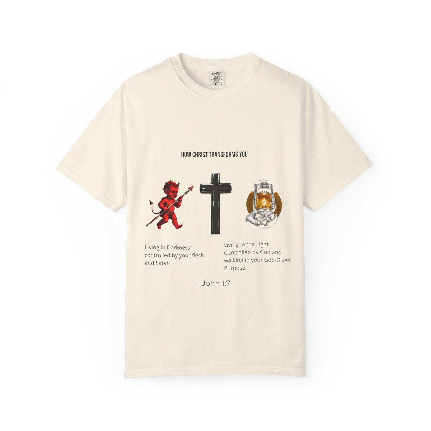 "How Christ Transforms You" - Graphic T-Shirt.