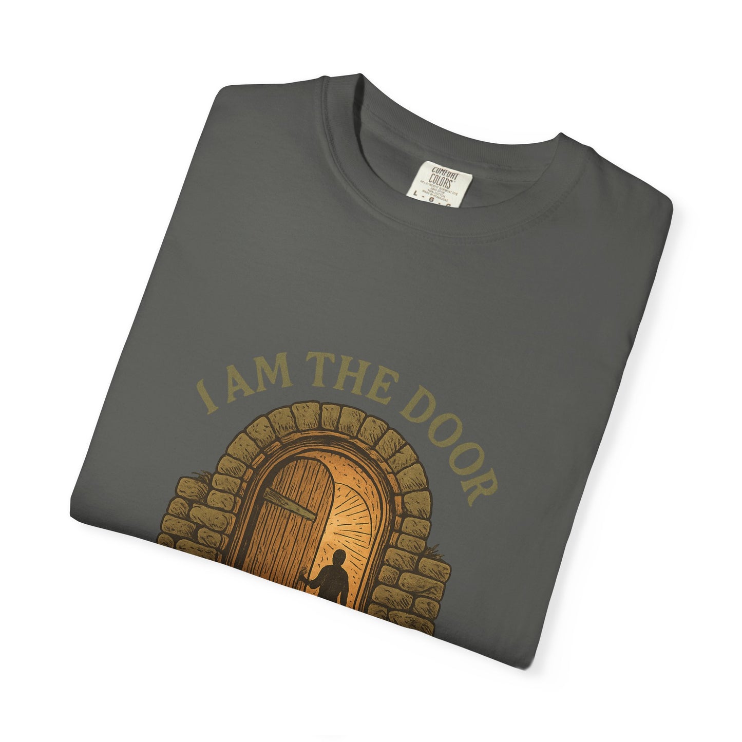 Comfort Colors "I Am the Door – John 10:9 Graphic T-Shirt