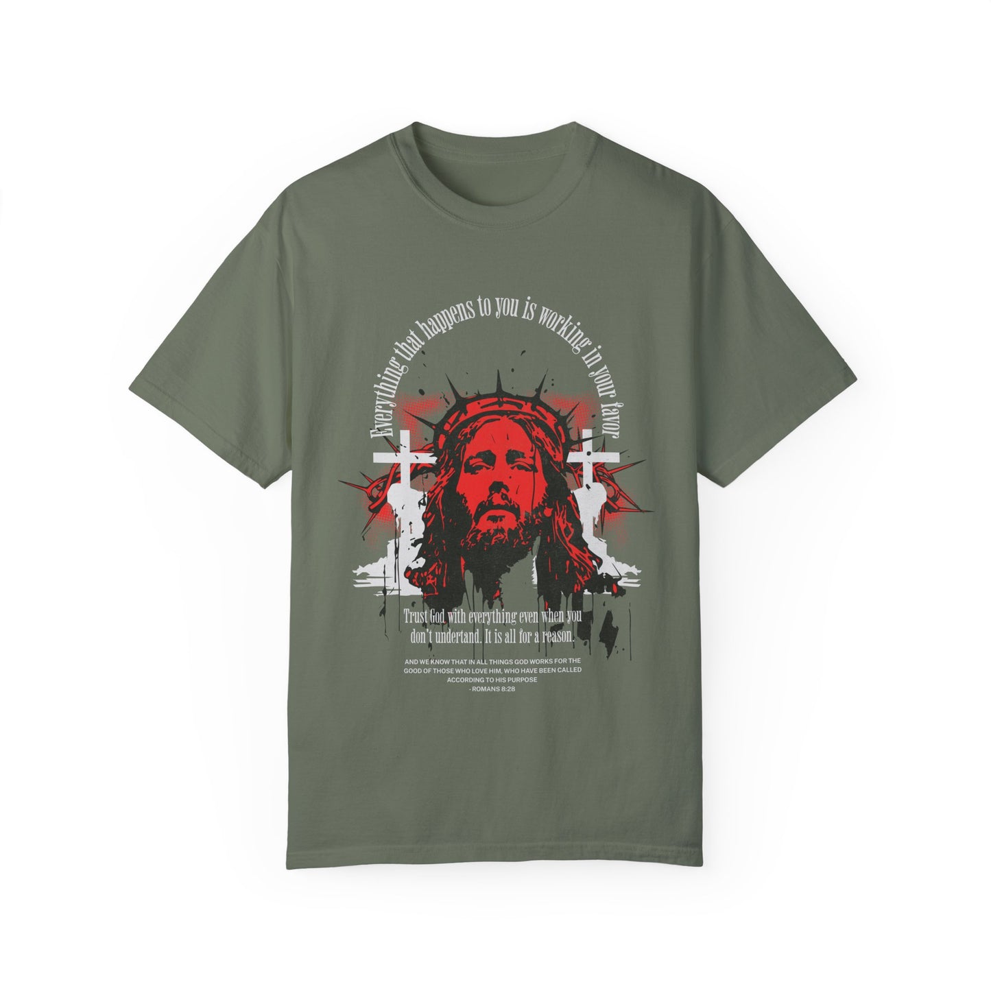 Romans 8:28 Faith Tee