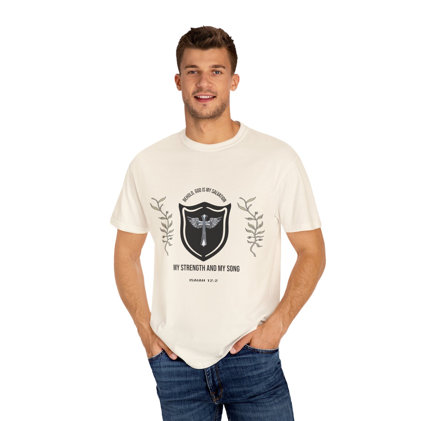 Isaiah 12:2- 'The Lord God is My Strength' Graphic T-Shirt