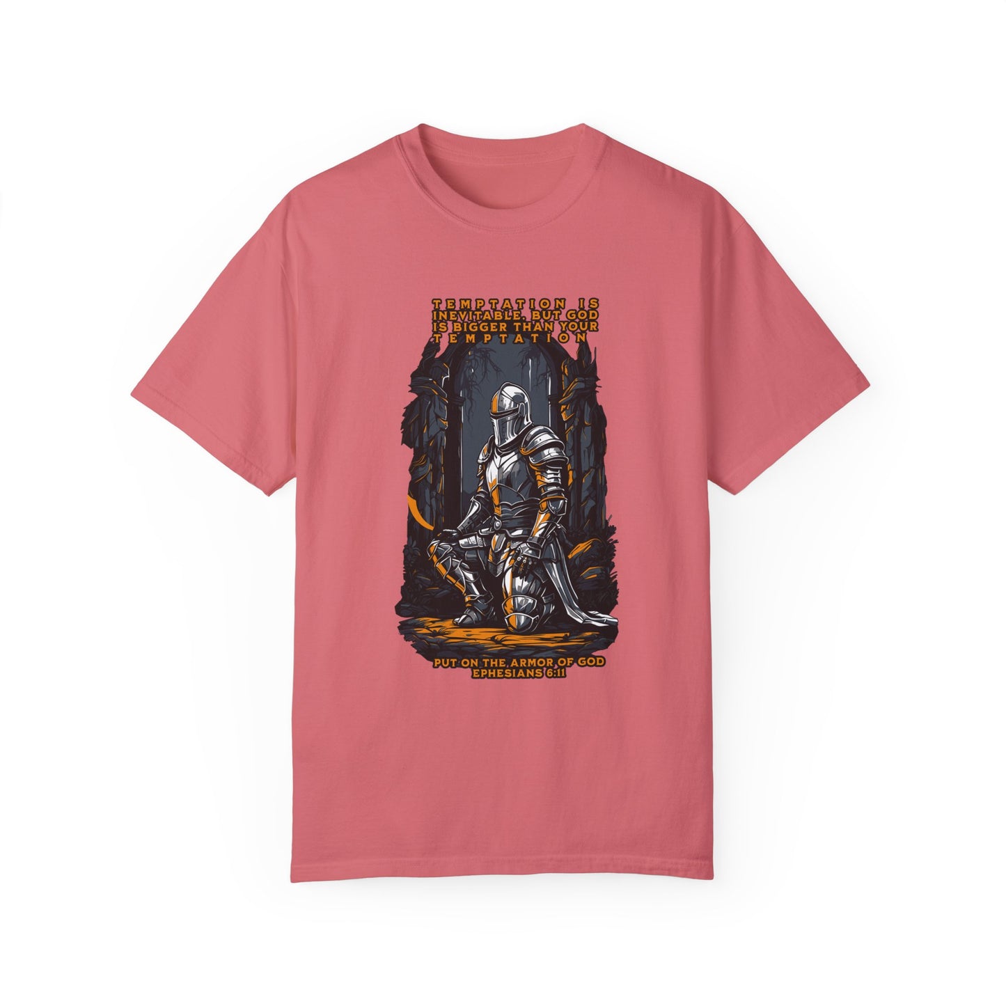 Comfort Colors "Put on the Armor of God" Ephesians 6:11 Inspirational T-Shirt