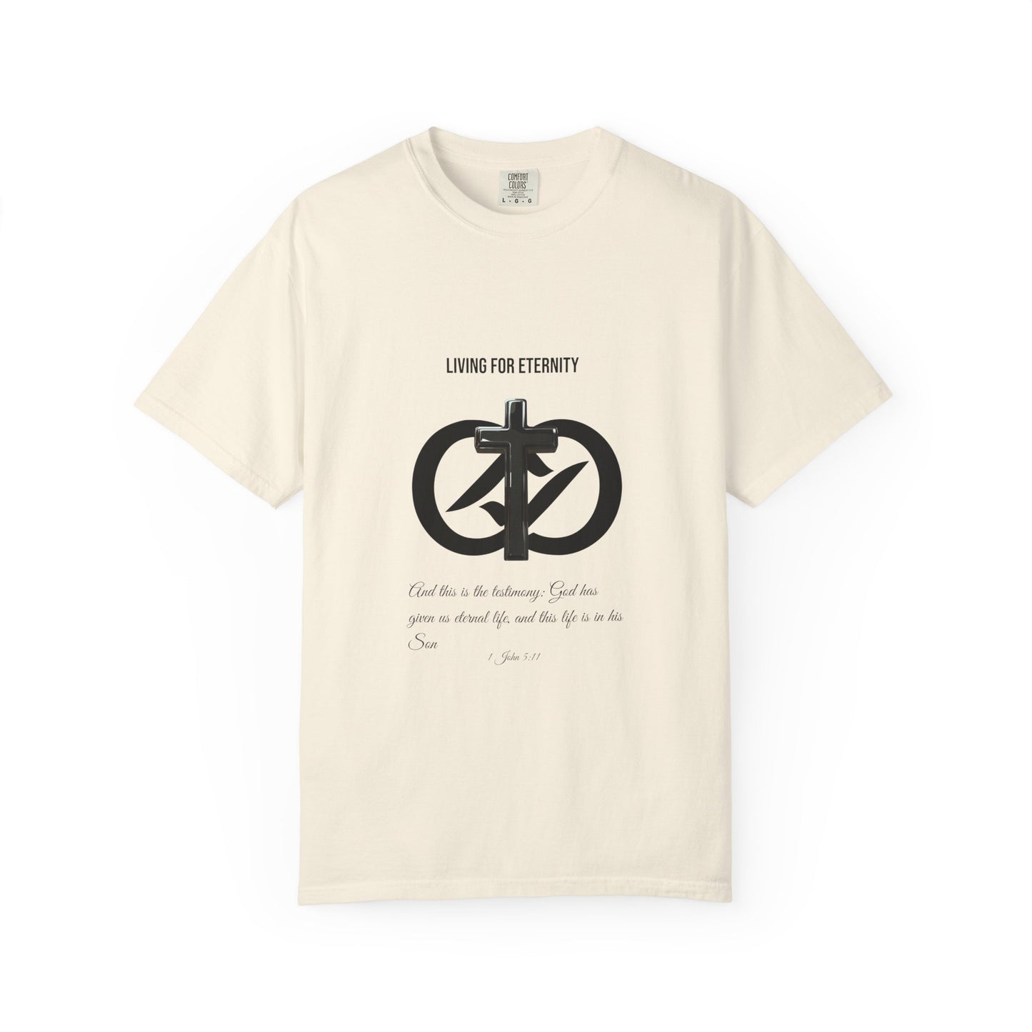 "Eternal Life in His Son" – 1 John 5:11 Graphic T-Shirt