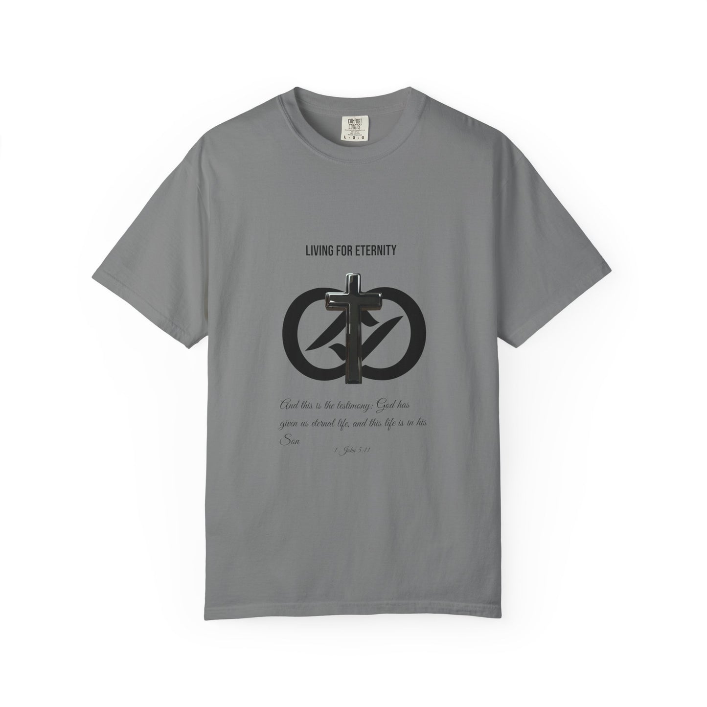 "Eternal Life in His Son" – 1 John 5:11 Graphic T-Shirt