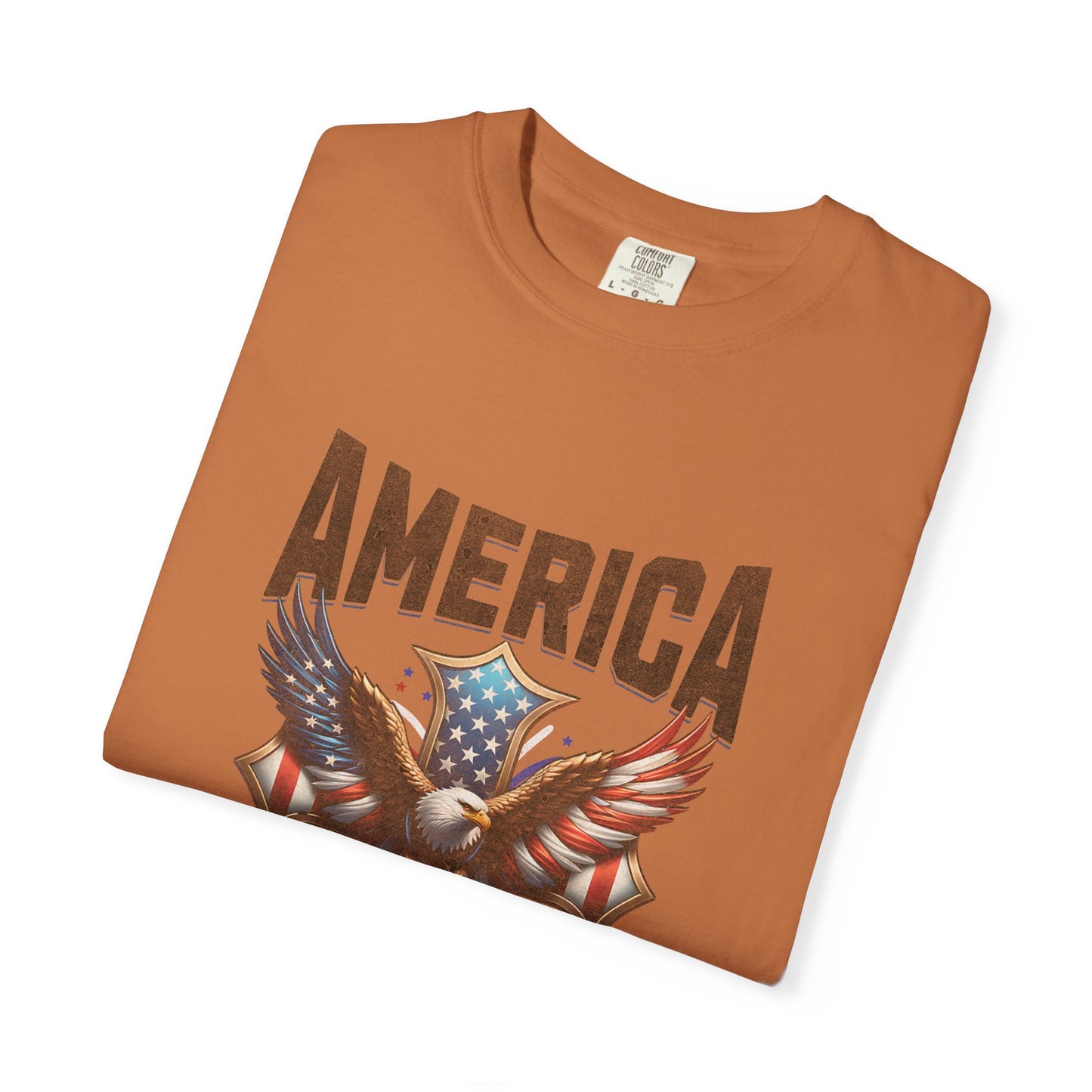 Comfort Colors "Free Indeed" – 4th of July Freedom in Christ Tee (John 8:36)