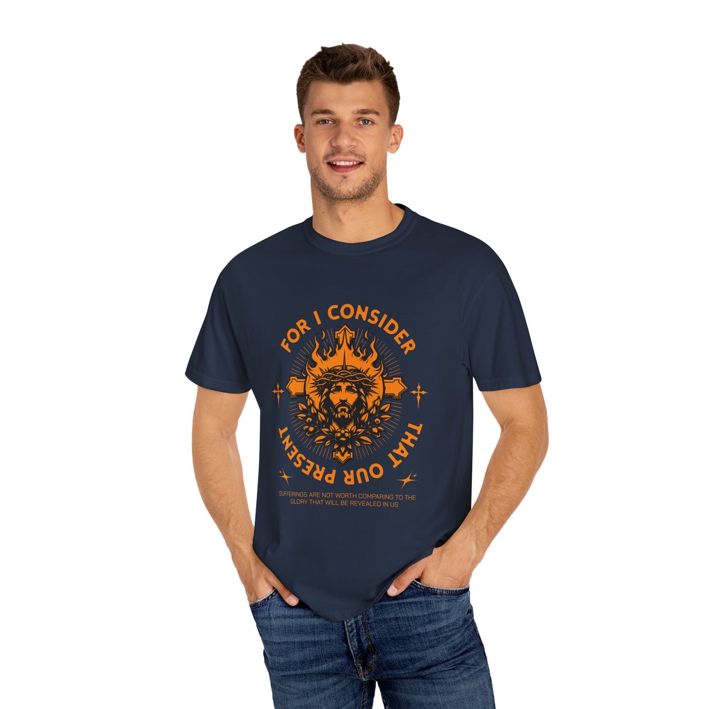 Comfort Colors "Glory Revealed" – Romans 8:18 Graphic T-Shirt