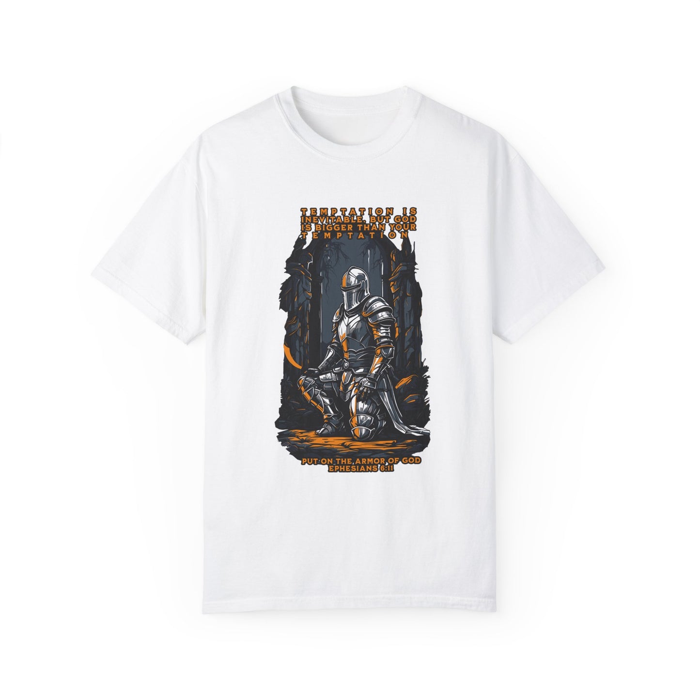 Comfort Colors "Put on the Armor of God" Ephesians 6:11 Inspirational T-Shirt