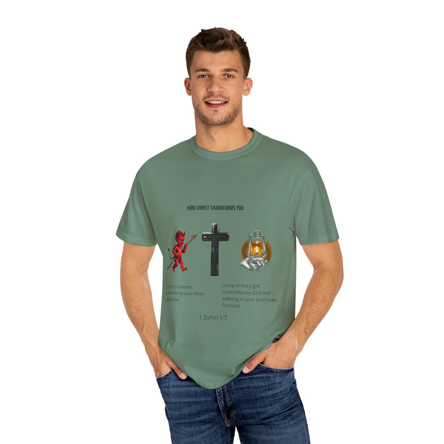 "How Christ Transforms You" - Graphic T-Shirt.