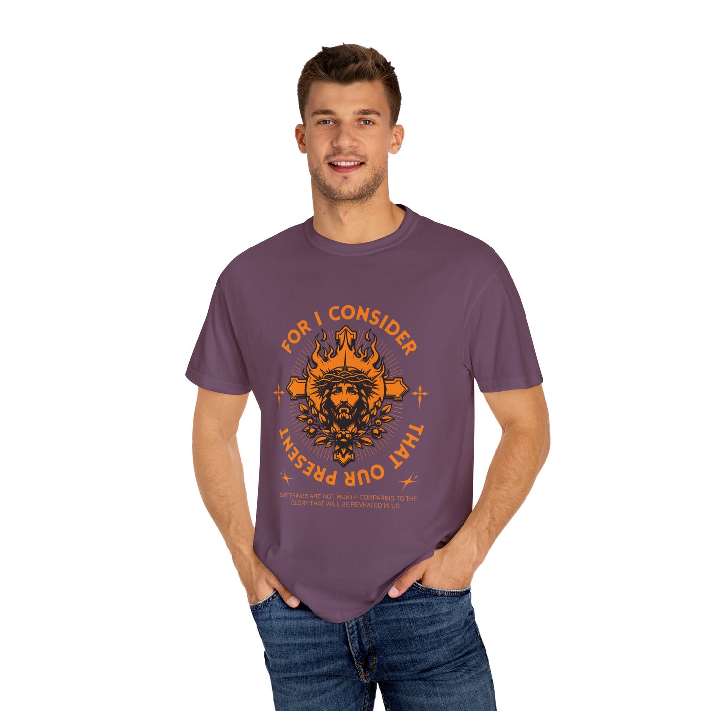 Comfort Colors "Glory Revealed" – Romans 8:18 Graphic T-Shirt