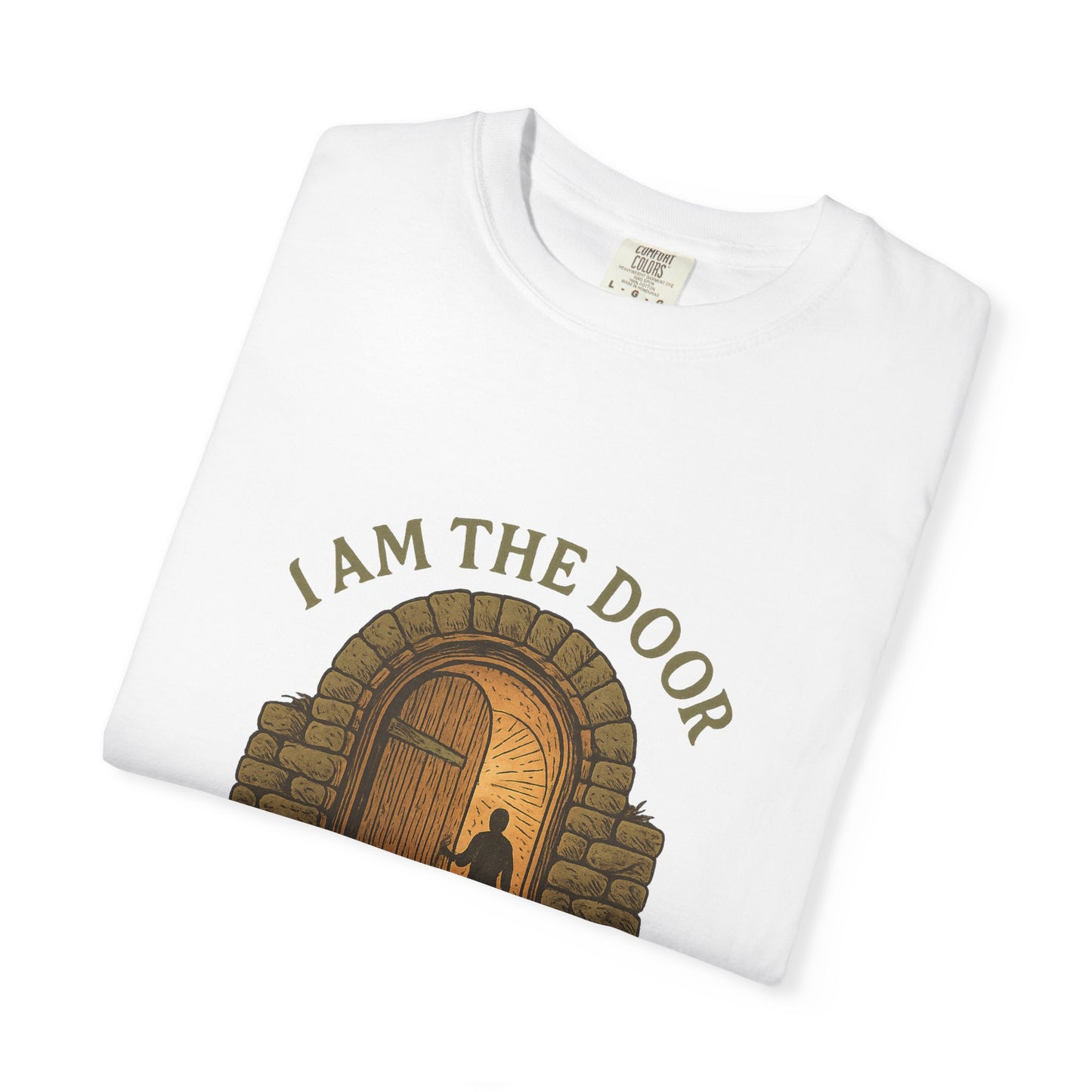 Comfort Colors "I Am the Door – John 10:9 Graphic T-Shirt