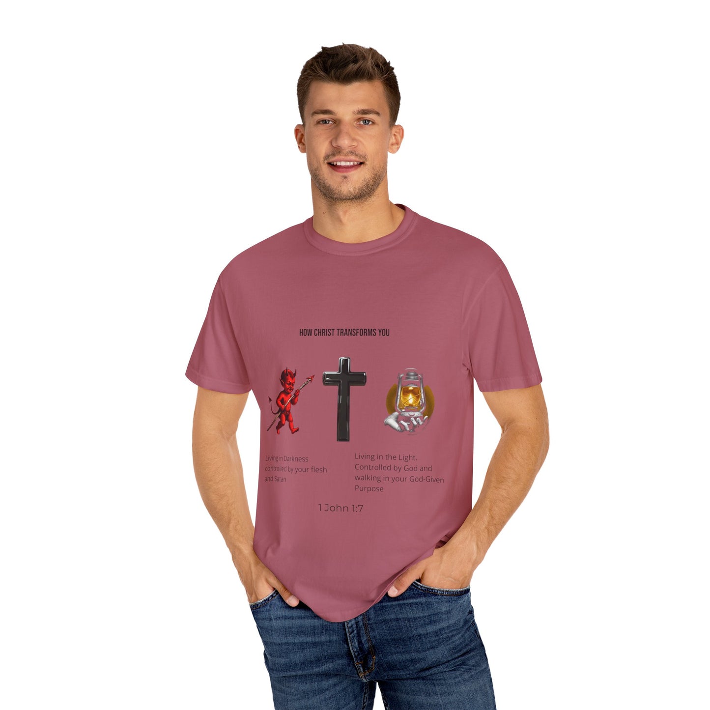 "How Christ Transforms You" - Graphic T-Shirt.