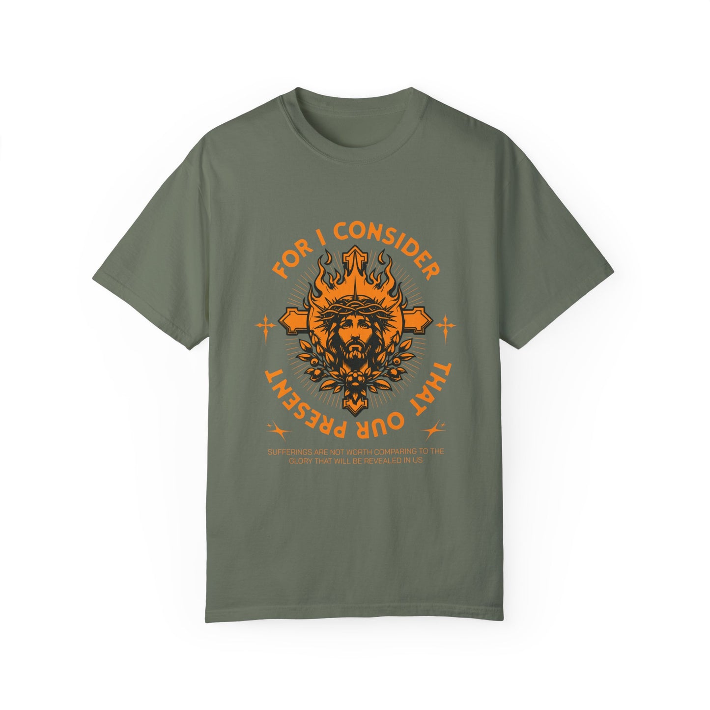 Comfort Colors "Glory Revealed" – Romans 8:18 Graphic T-Shirt