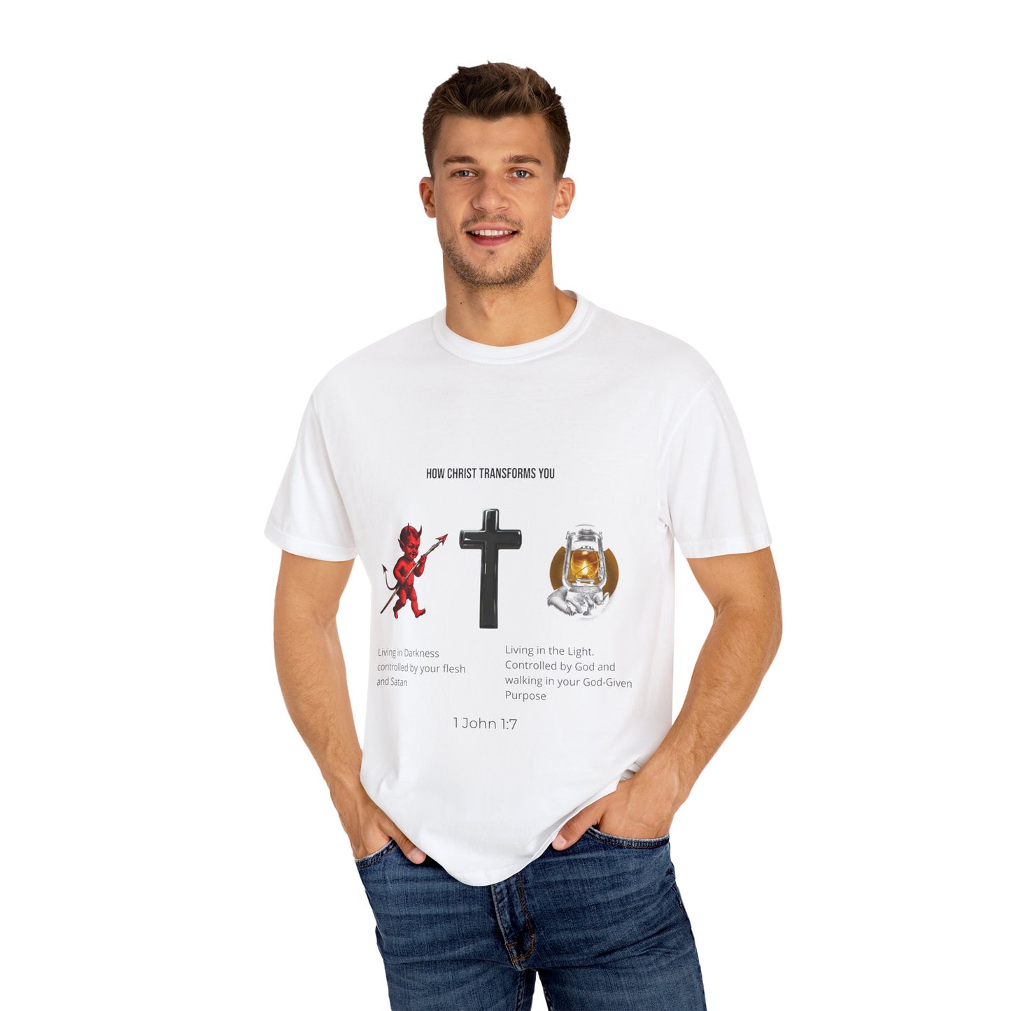 "How Christ Transforms You" - Graphic T-Shirt.