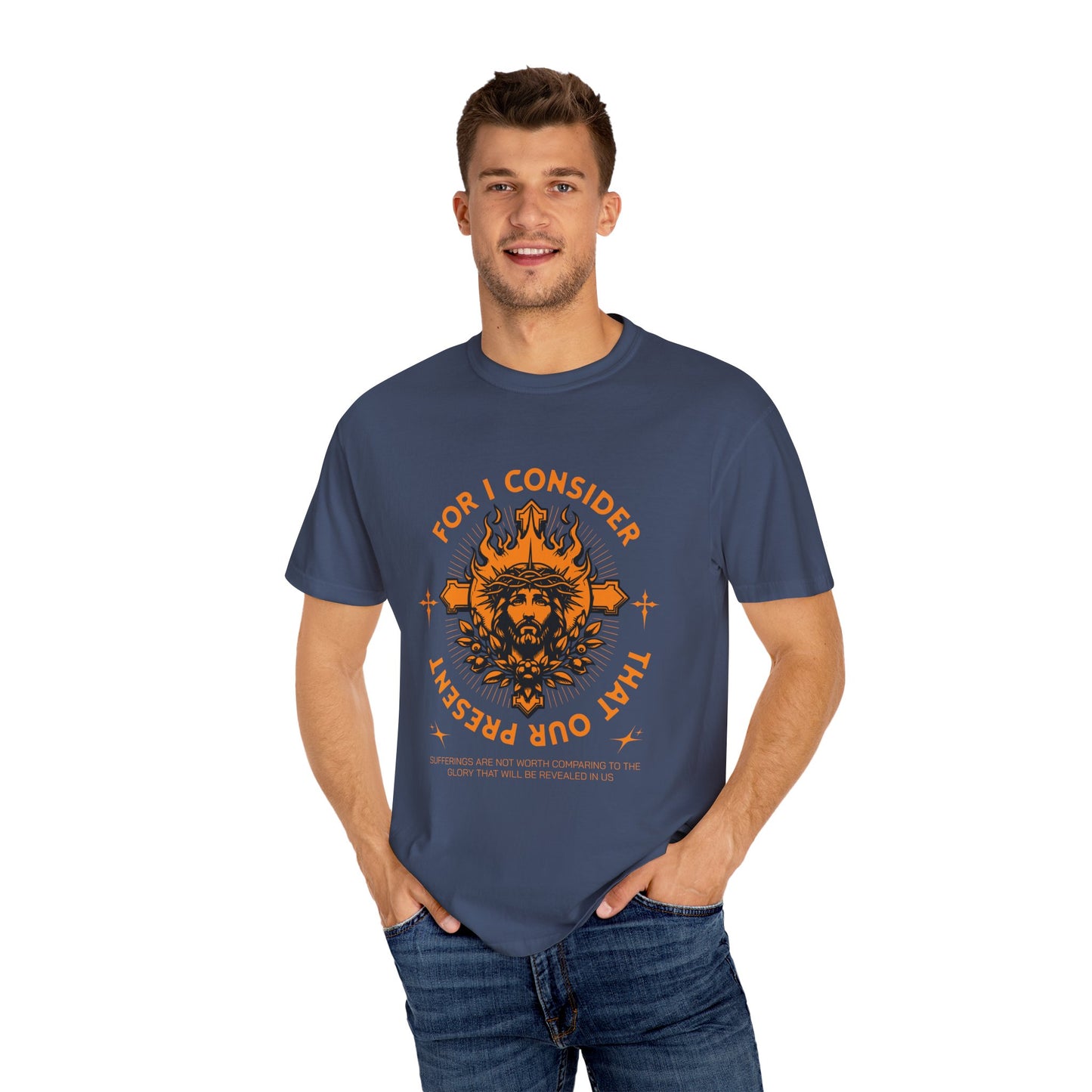 Comfort Colors "Glory Revealed" – Romans 8:18 Graphic T-Shirt