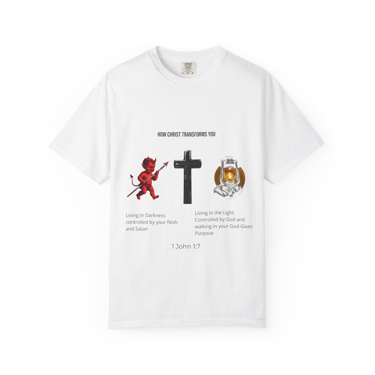 "How Christ Transforms You" - Graphic T-Shirt.