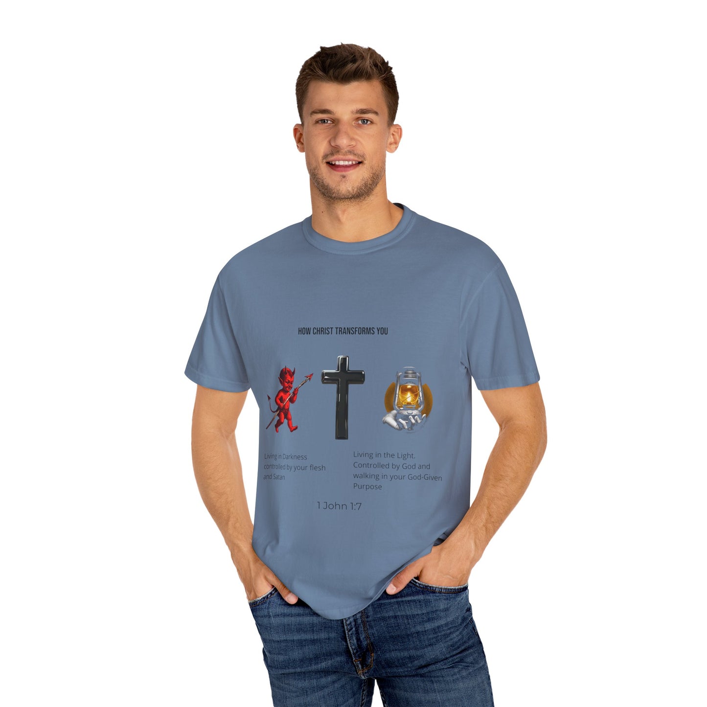 "How Christ Transforms You" - Graphic T-Shirt.