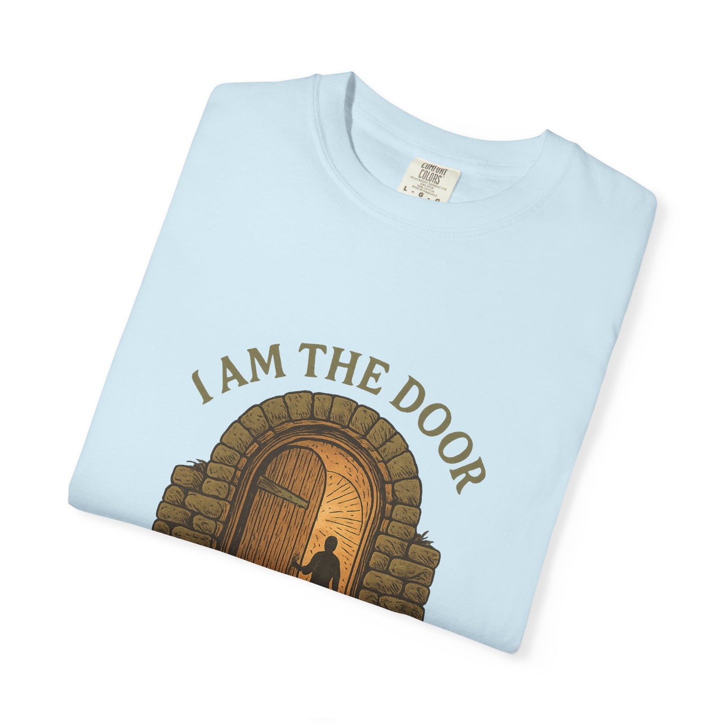 Comfort Colors "I Am the Door – John 10:9 Graphic T-Shirt