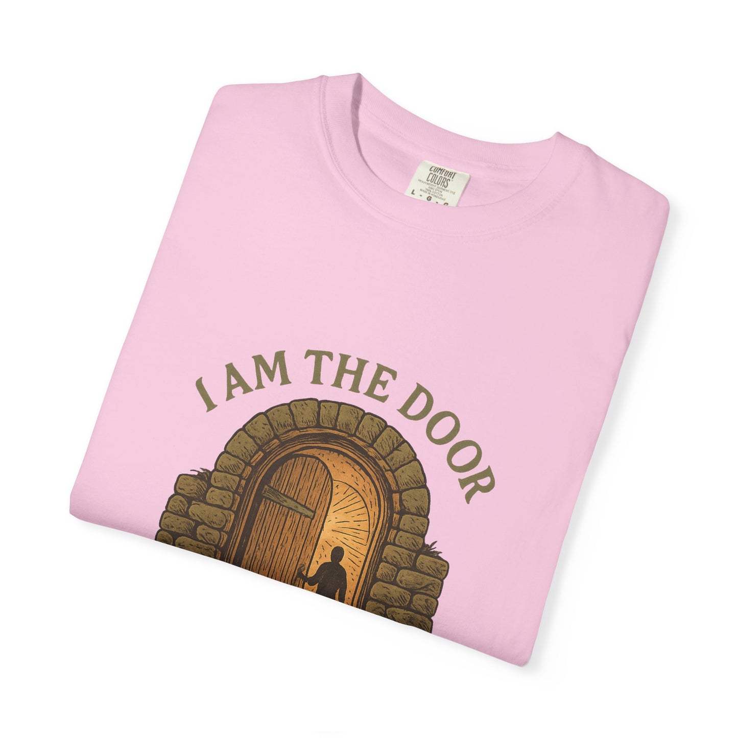 Comfort Colors "I Am the Door – John 10:9 Graphic T-Shirt