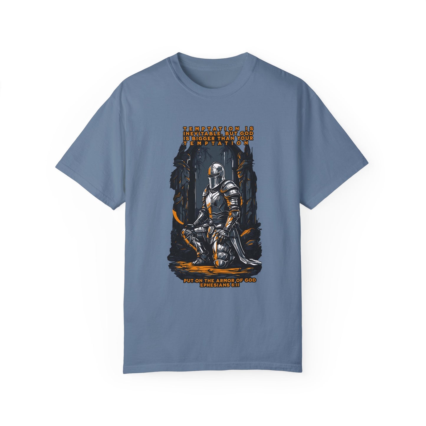 Comfort Colors "Put on the Armor of God" Ephesians 6:11 Inspirational T-Shirt