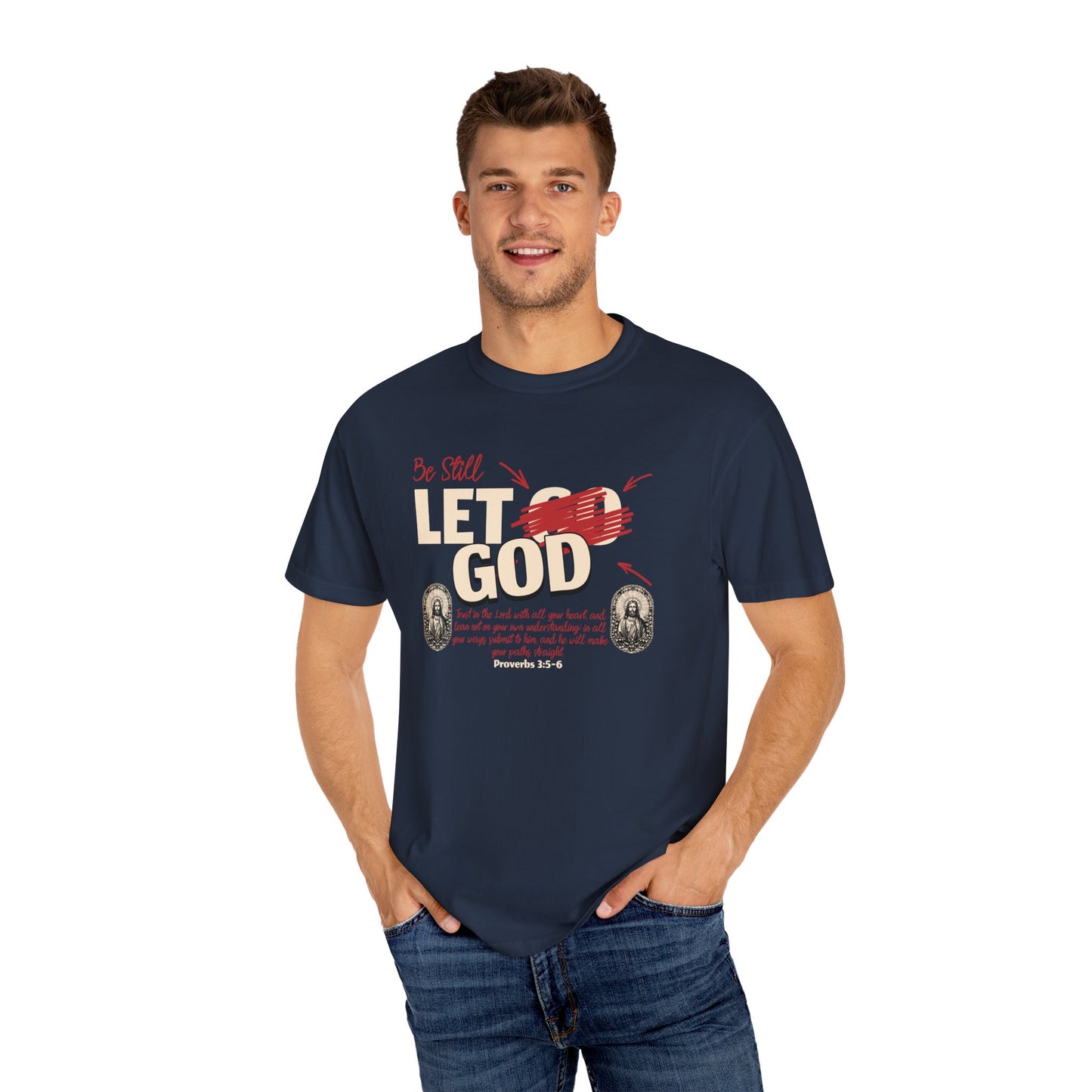 Bella Canvas 3001 "Proverbs 3:5-6" T-Shirt – Trust in the Lord