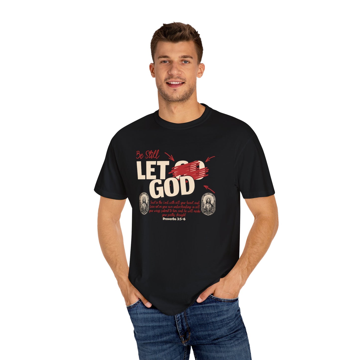 Bella Canvas 3001 "Proverbs 3:5-6" T-Shirt – Trust in the Lord