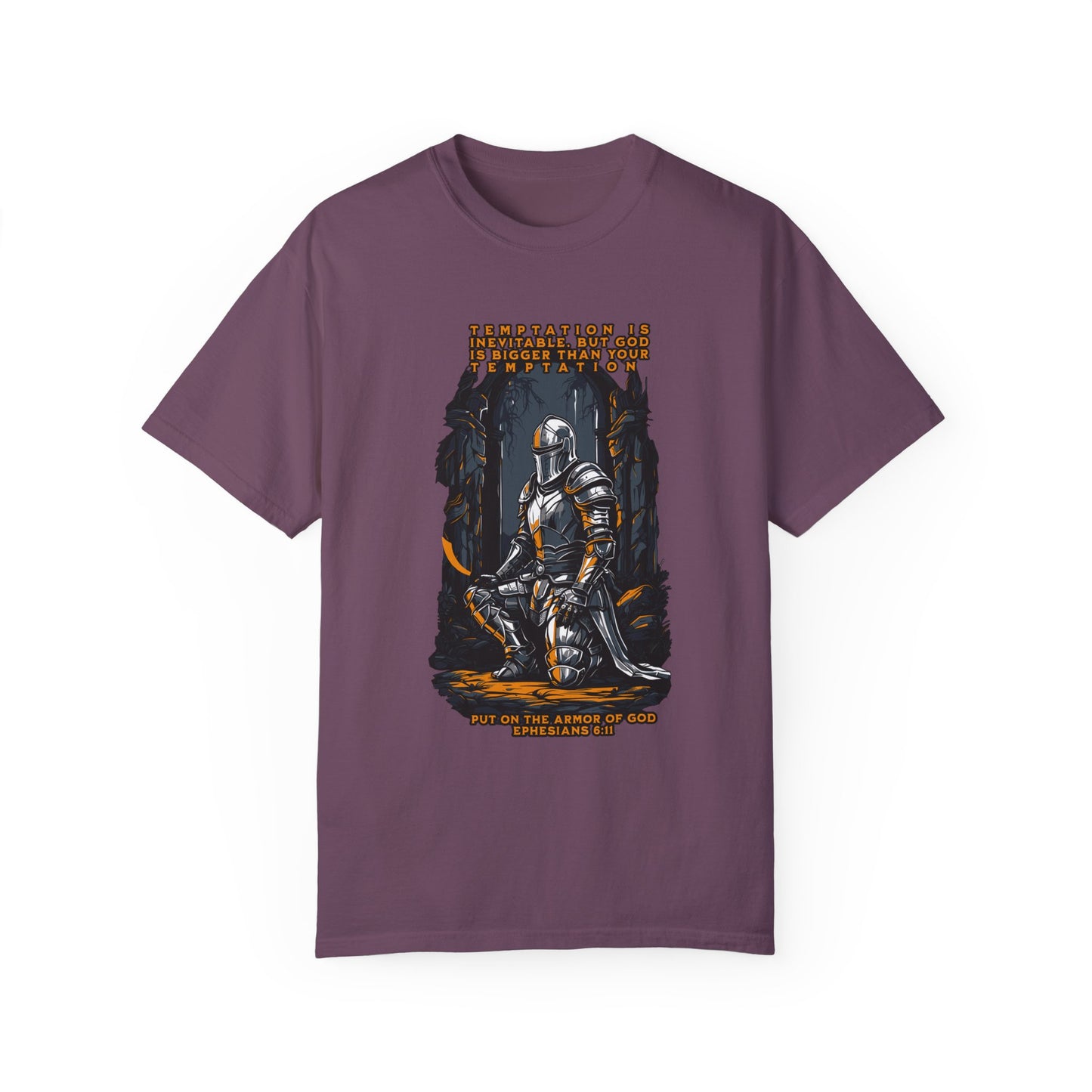 Comfort Colors "Put on the Armor of God" Ephesians 6:11 Inspirational T-Shirt