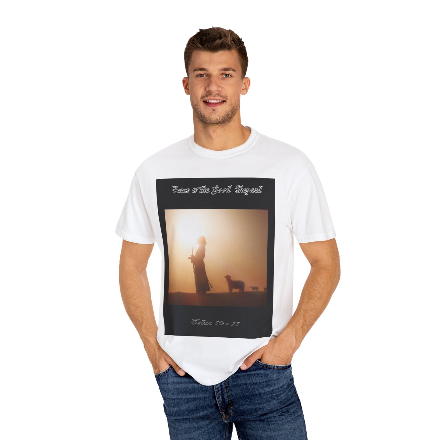 "The Good Shepard" John 10:11 Graphic T-Shirt