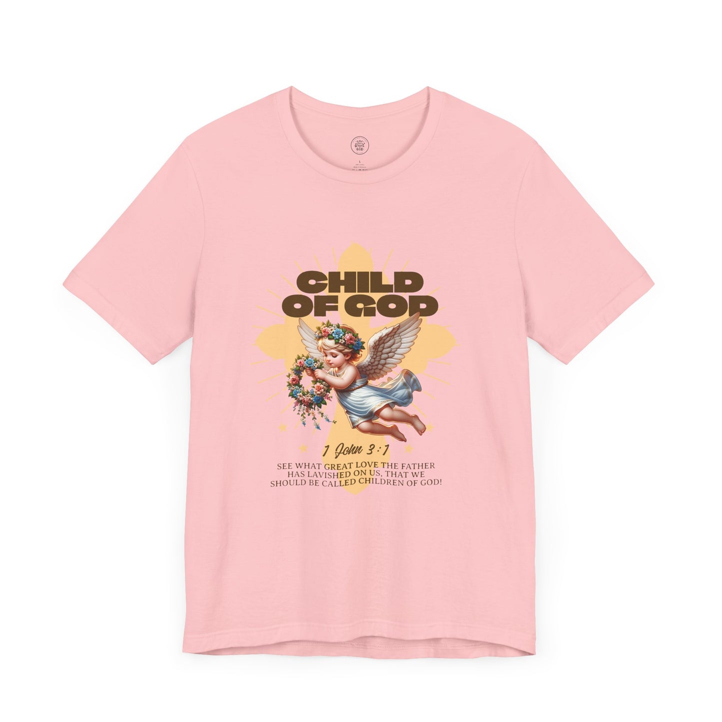 Bella Canvas 3001 "Child of God" 1 John 3:1 Graphic Tee