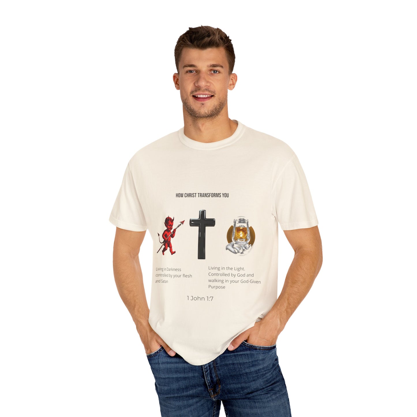 "How Christ Transforms You" - Graphic T-Shirt.