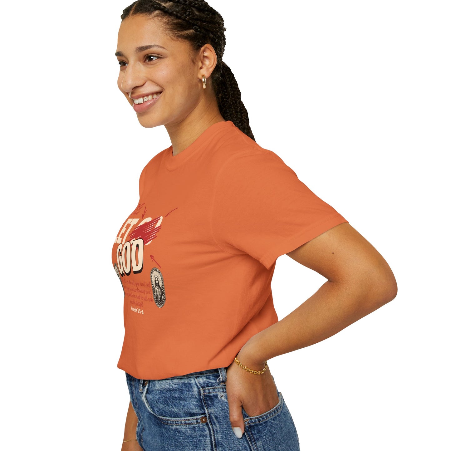 Bella Canvas 3001 "Proverbs 3:5-6" T-Shirt – Trust in the Lord