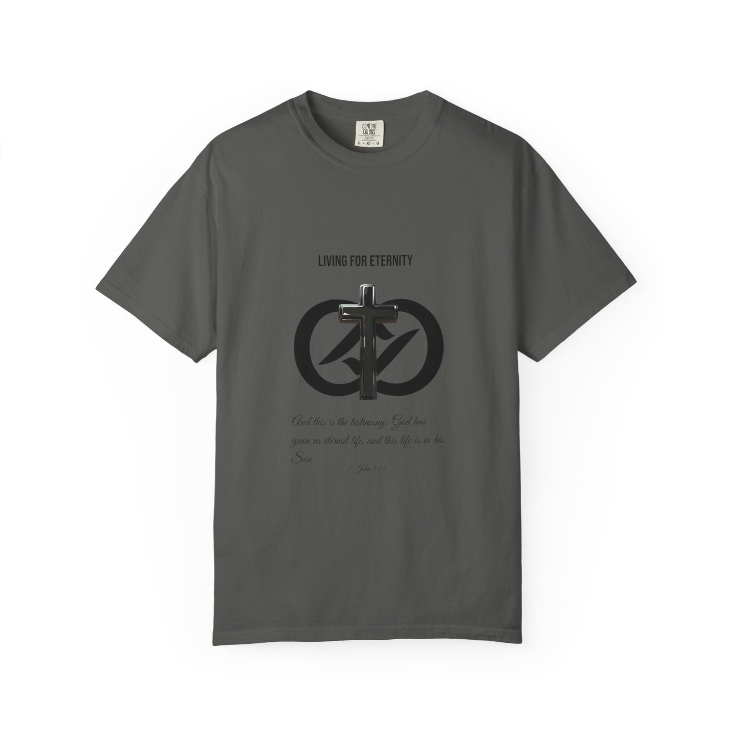 "Eternal Life in His Son" – 1 John 5:11 Graphic T-Shirt