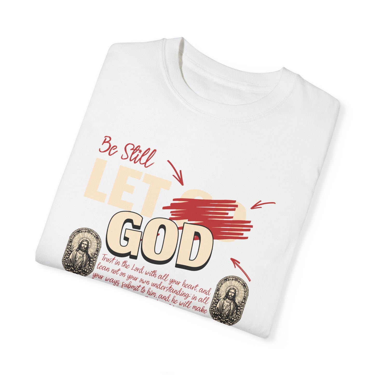 Bella Canvas 3001 "Proverbs 3:5-6" T-Shirt – Trust in the Lord