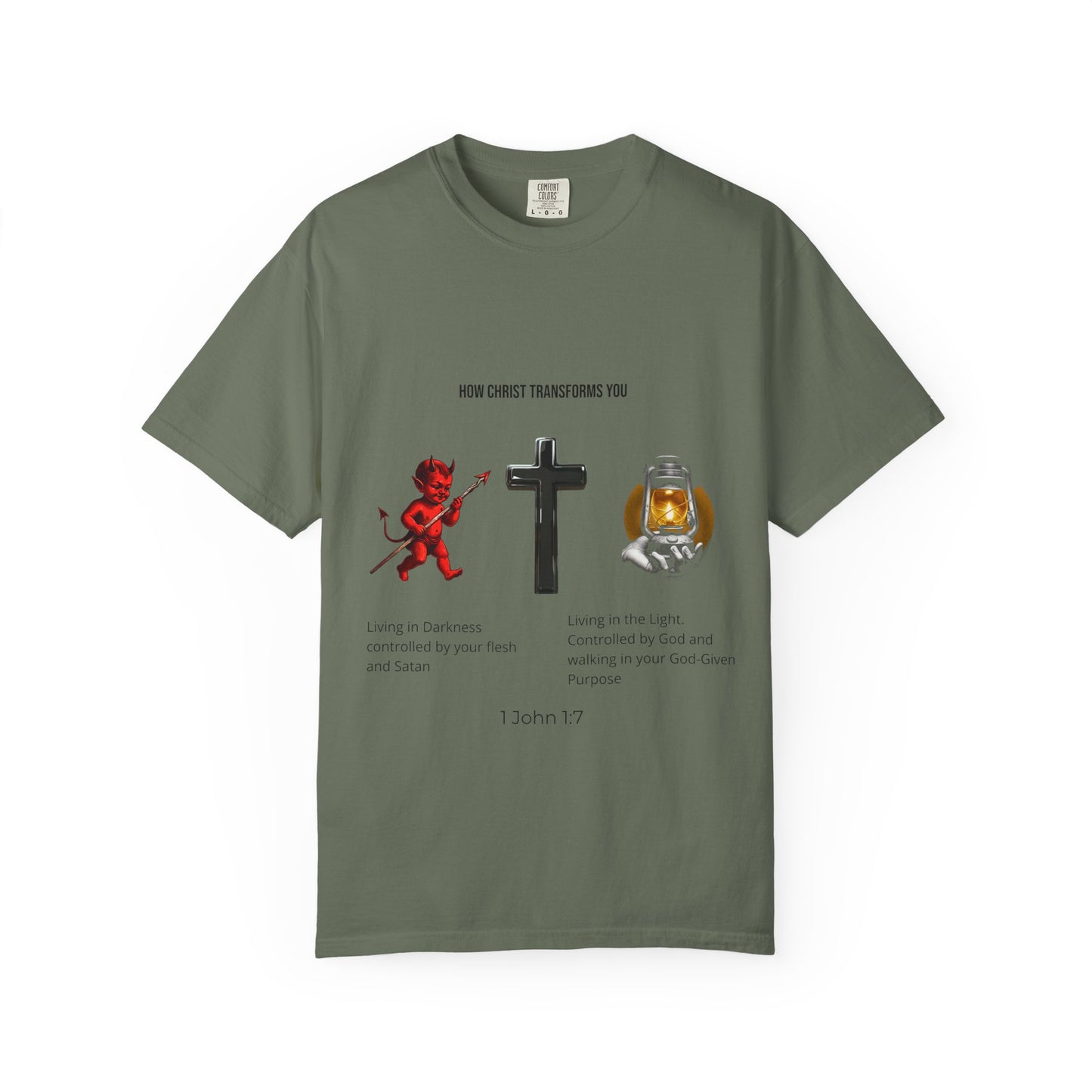"How Christ Transforms You" - Graphic T-Shirt.