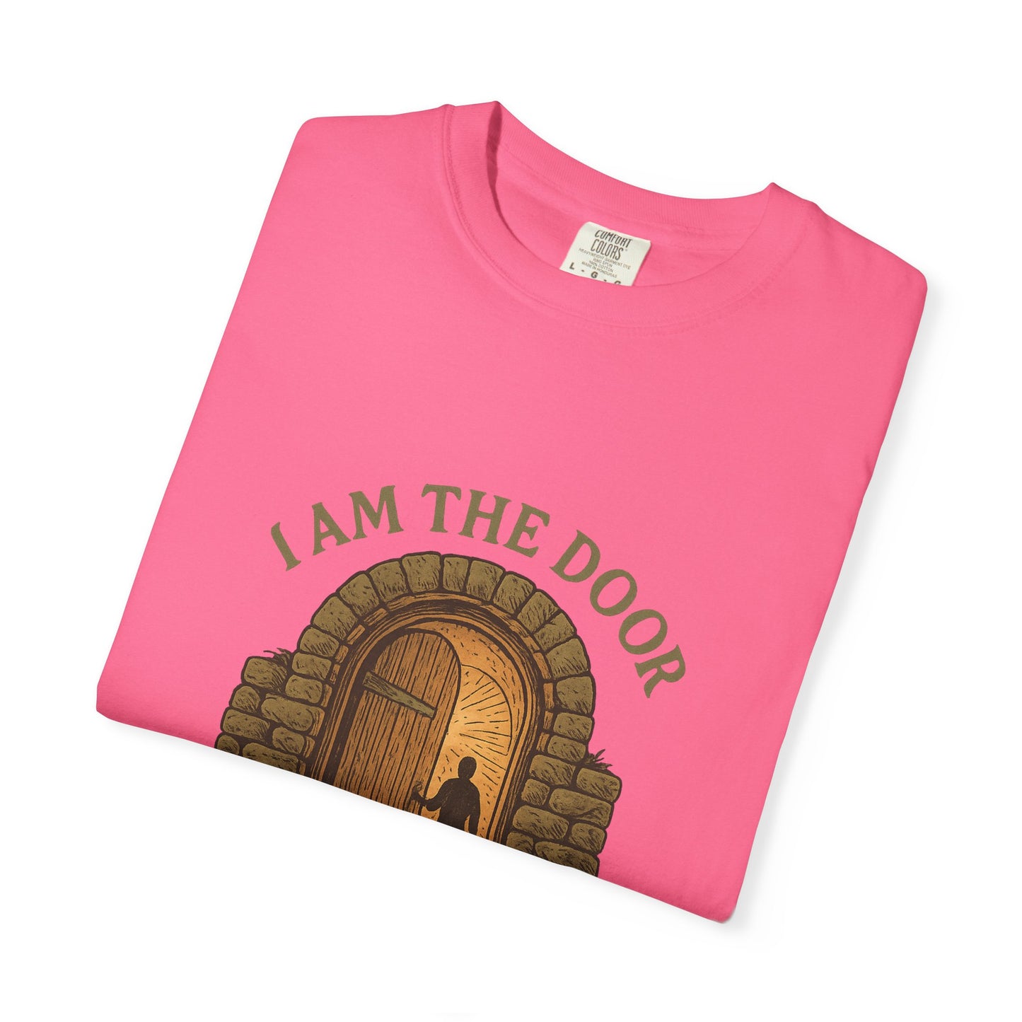 Comfort Colors "I Am the Door – John 10:9 Graphic T-Shirt