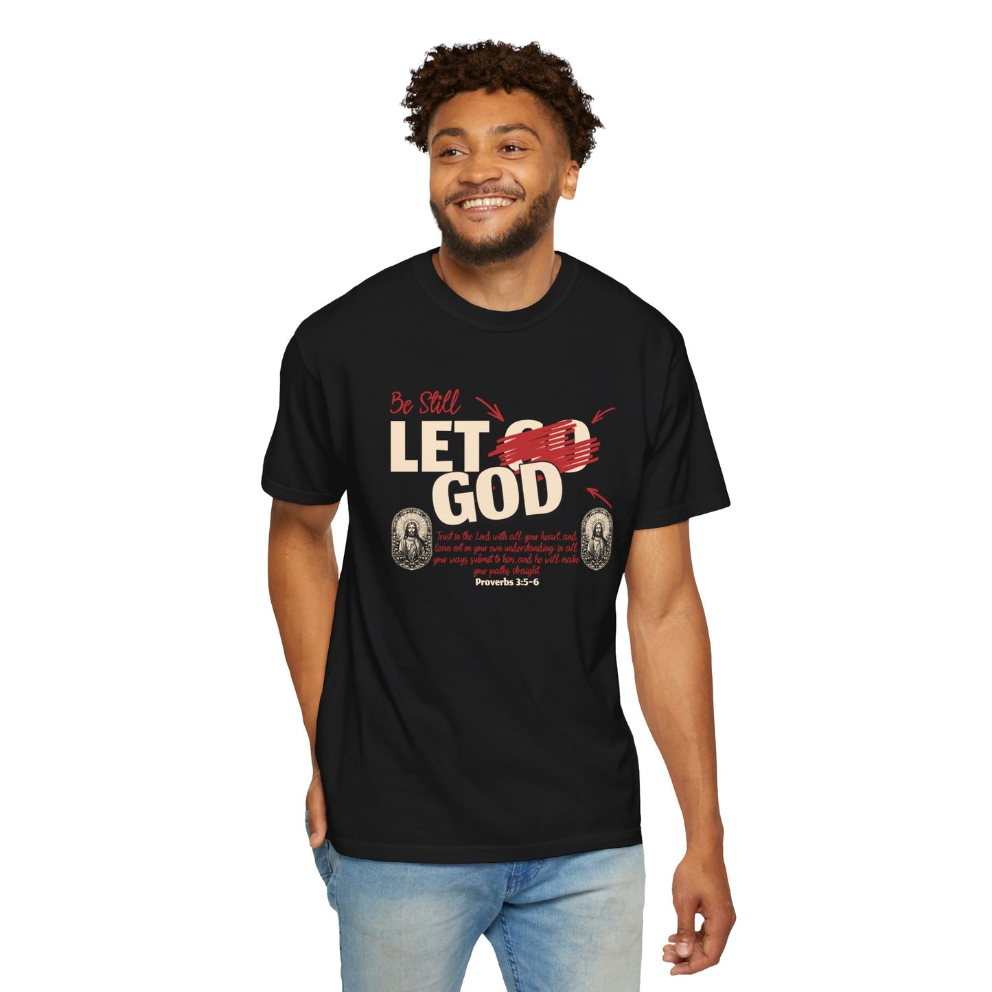 Bella Canvas 3001 "Proverbs 3:5-6" T-Shirt – Trust in the Lord
