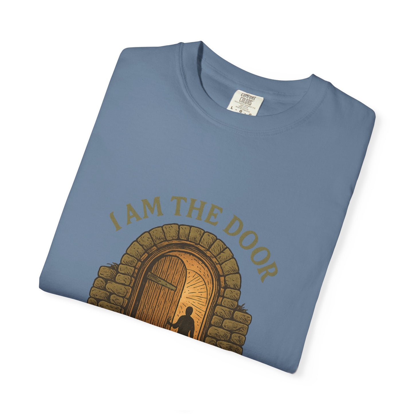 Comfort Colors "I Am the Door – John 10:9 Graphic T-Shirt