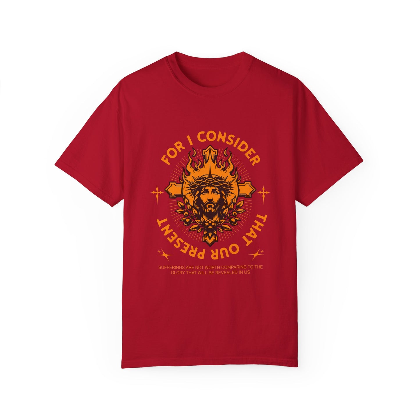 Comfort Colors "Glory Revealed" – Romans 8:18 Graphic T-Shirt