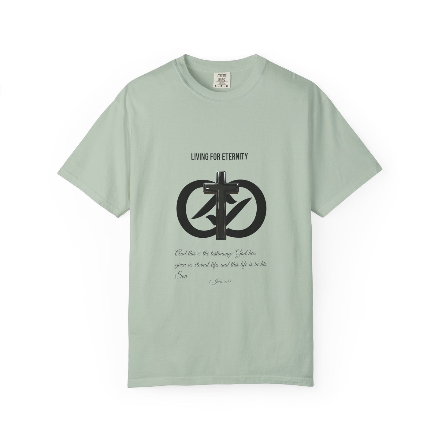 "Eternal Life in His Son" – 1 John 5:11 Graphic T-Shirt