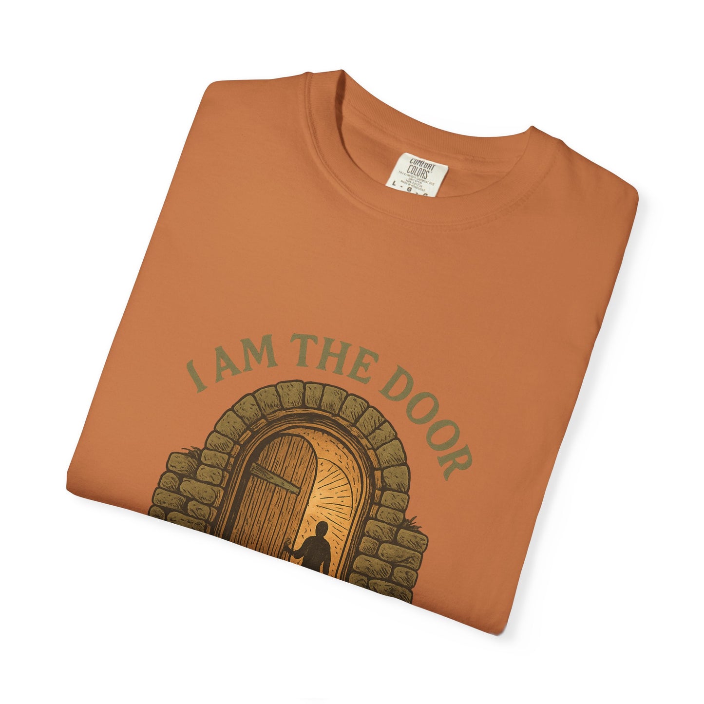Comfort Colors "I Am the Door – John 10:9 Graphic T-Shirt