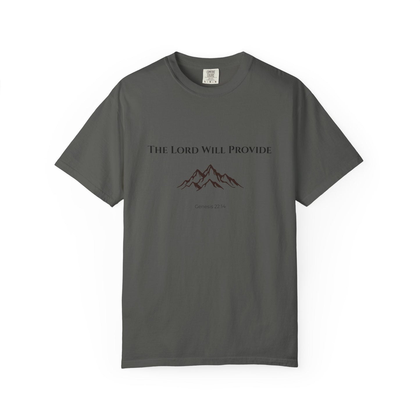 Comfort Colors "The Lord Will Provide" – Genesis 22:14 Graphic T-Shirt