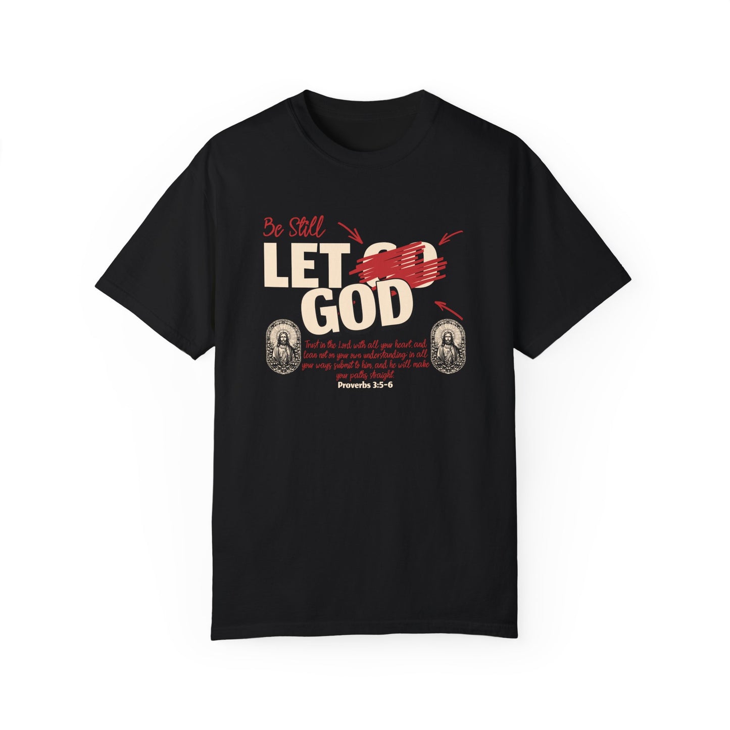 Bella Canvas 3001 "Proverbs 3:5-6" T-Shirt – Trust in the Lord