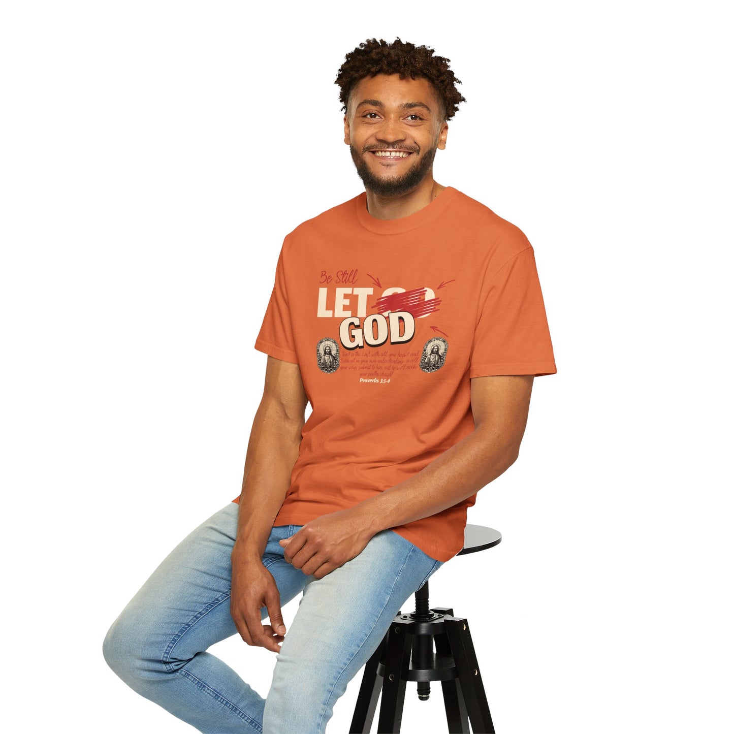 Bella Canvas 3001 "Proverbs 3:5-6" T-Shirt – Trust in the Lord