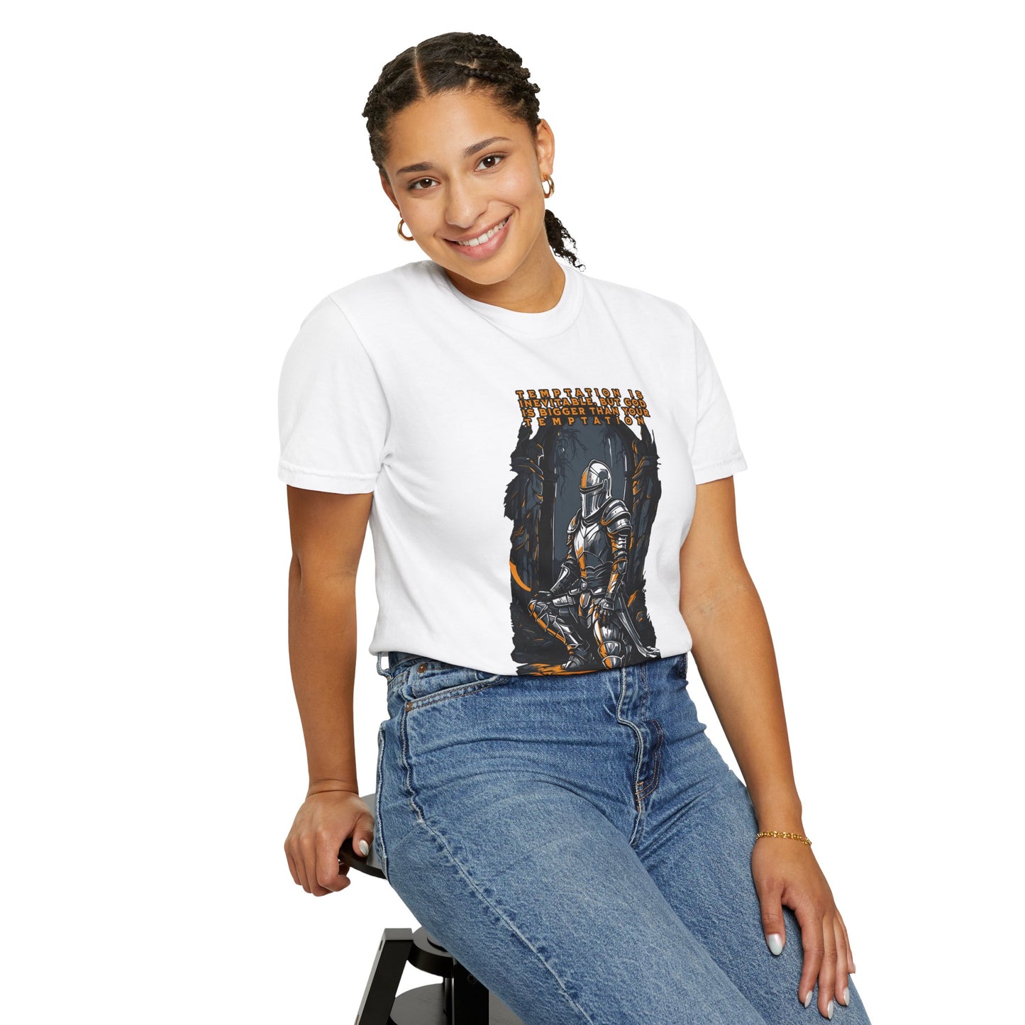 Comfort Colors "Put on the Armor of God" Ephesians 6:11 Inspirational T-Shirt