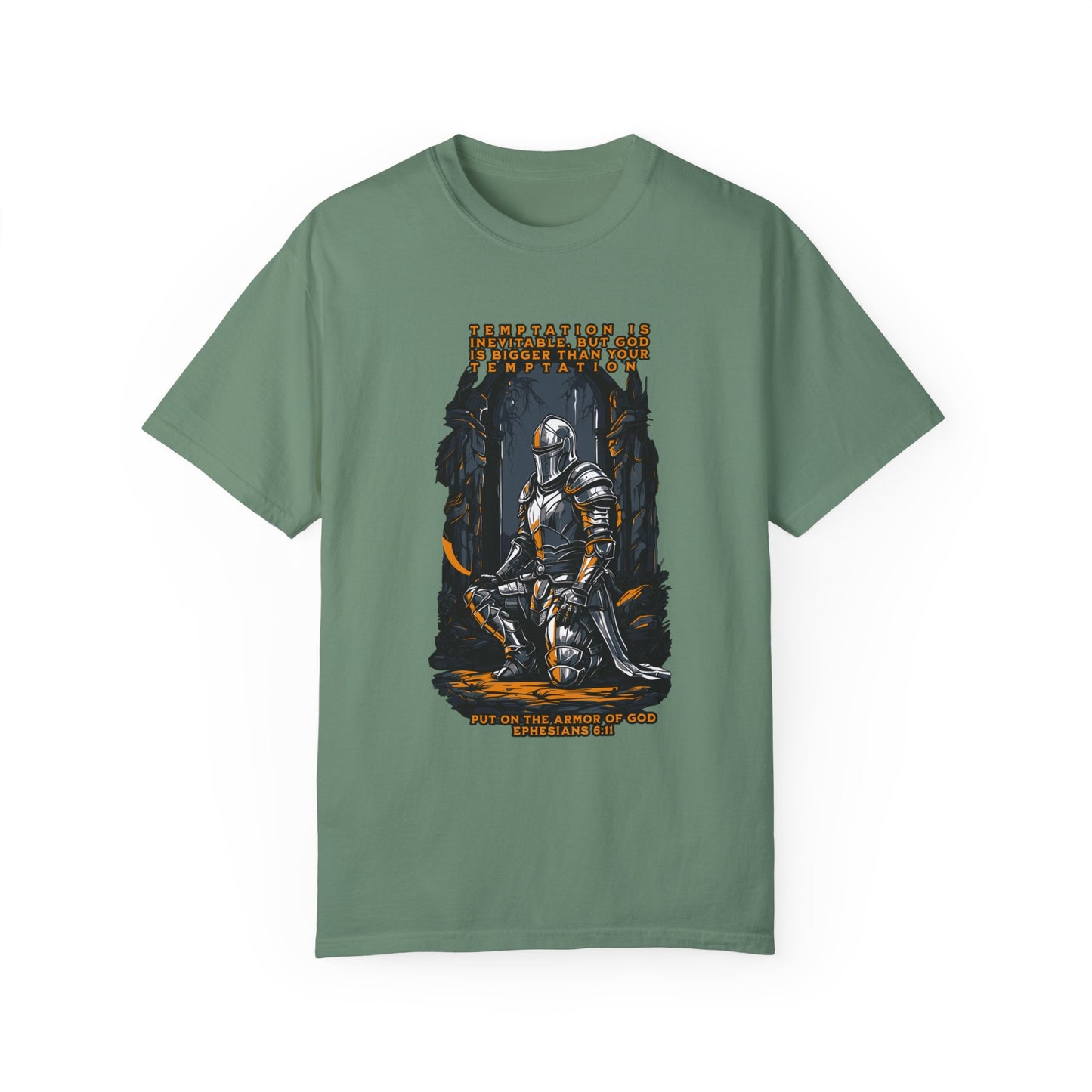 Comfort Colors "Put on the Armor of God" Ephesians 6:11 Inspirational T-Shirt